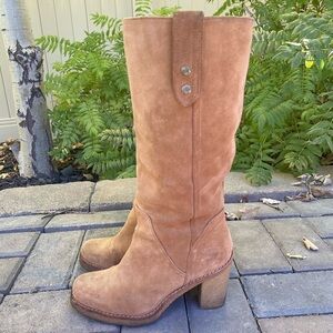 UGG Josie Tan Heeled Boots